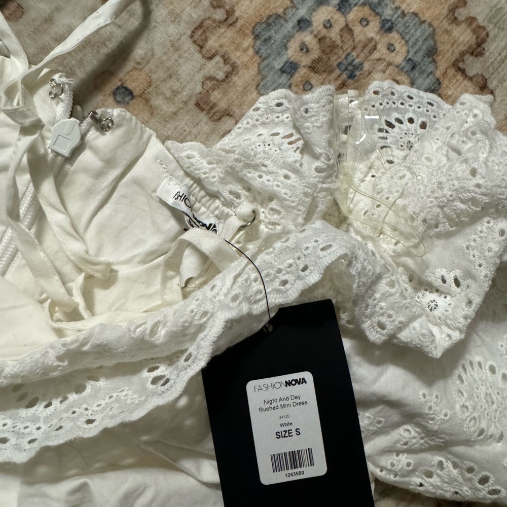 Night and day ruched mini dress